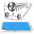 11x4.8M Solar Pool Cover with Aluminium Roller System 5.55m Adjustable