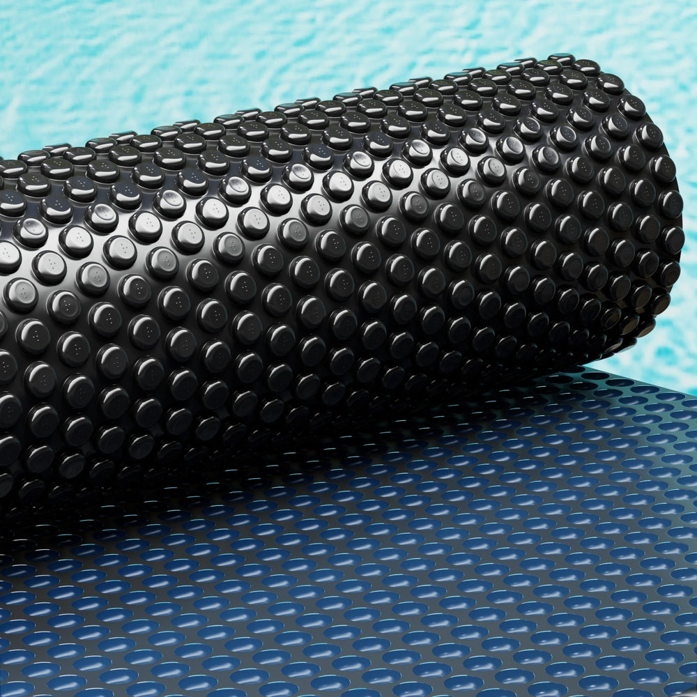 Pool Cover 600 Micron 11x4.8m Swimming Pool Solar Blanket Blue Black