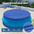 Aqua Buddy Pool Cover Fit 2.44m Round Above-ground Ring Swimming Pool Blanket Blue