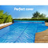 Pool Cover 6.5x3m 400 Micron Silver Swimming Pool Solar Blanket 5.5m Roller