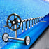 Pool Cover 6.5x3m 400 Micron Silver Swimming Pool Solar Blanket 5.5m Roller