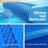 Pool Cover 600 Micron 6.5x3m w/ Roller 5.55m Swimming Pools Solar Blanket