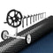 Pool Cover 600 Micron 8x4.2m w/ Roller 5.55m Swimming Pools Black Solar Blanket