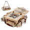 4 Person Insulated Picnic Basket Set with Foldable Wood Table Mat