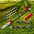 4 Stroke Pole Chainsaw Petrol Hedge Trimmer Tree Pruner 12'' 9 In 1