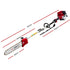 31cc Pole Chainsaw 4 Stroke Petrol Tree Pruner Saw 12 Inch Bar Long Reach