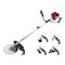 Giantz Pole Chainsaw Petrol Hedge Trimmer Tree Pruner 5 In 1