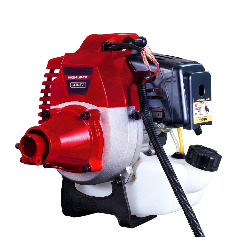 Giantz Pole Chainsaw Petrol Hedge Trimmer Tree Pruner 5 In 1