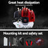 Giantz Pole Chainsaw Petrol Hedge Trimmer Tree Pruner 5 In 1