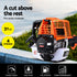 Pole 4 Stroke Chainsaw Petrol Tree Pruner Long Reach Saw 12 Inch Bar