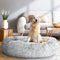 Extra Large Pet Bed Washable Dog Cat Cushion Charcoal 110cm