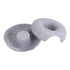 Cat Bed with Tunnel 60x28CM Donut Felt Cave Hideaway Detachable Grey