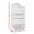i.Pet 100cm Bird Cage Aviary Parrot Budgie White