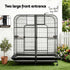 Bird Cage Extra Large Aviary 185cm Pet Parrot Cage Castor Wheel Removable Divider