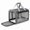 Pet Carrier – Foldable, Mesh Window, Portable, 7.5kg Capacity, Grey