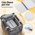 Pet Carrier – Foldable, Mesh Window, Portable, 7.5kg Capacity, Grey