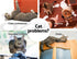 70cm Cat Tree Scratching Post Condo Tower with Hideouts & Toy Ball