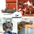 120cm Cat Tree Tower Sisal Scratching Post Condo Hammock Grey