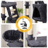 120cm Cat Tree Tower Sisal Scratching Post Condo Hammock Grey