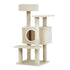 Cat Tree 90cm Scratching Post Tower Scratcher Wood Condo House Bed Trees