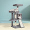 103cm Cat Tree Tower with Condo Ladder Scratching Posts Grey