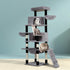 i.Pet Cat Tree 161cm Tower Scratching Post Scratcher Wood Condo House Play Bed