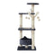 120cm Multi-Level Cat Tree Tower Sisal Scratching Post Condo