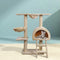 100cm Cat Tree Scratching Post Tower Condo Hammock Activity Centre