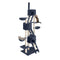 i.Pet Cat Tree 244cm Tower Scratching Post Scratcher Trees Condo House Grey