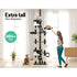 Cat Tree 260cm Tower Scratching Post Scratcher Condo House Trees Grey