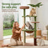 Cat Tree Tower 152cm Jungle Multi-Level Scratching Post Leafy Canopy