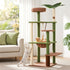 Cat Tree Tower 152cm Jungle Multi-Level Scratching Post Leafy Canopy