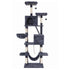 Cat Tree Tower 206cm Large Scratching Post Furniture Scratcher House Grey