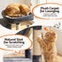 Cat Tree Tower 206cm Large Scratching Post Furniture Scratcher House Grey