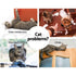 141cm Cat Tree Scratching Post Tower with Hammock & Swing Grey