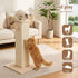 Cat Tree 89cm Scratching Post Tower Scratcher Wood Condo Bed House Trees Beige