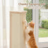 Cat Tree 89cm Scratching Post Tower Scratcher Wood Condo Bed House Trees Beige