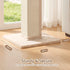 Cat Tree 89cm Scratching Post Tower Scratcher Wood Condo Bed House Trees Beige