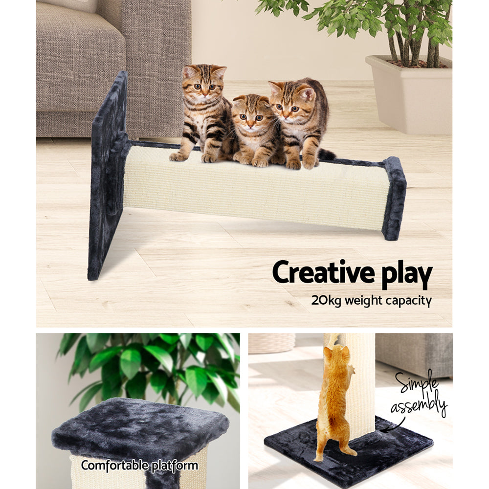 Cat Tree 92cm Scratching Post Tower Scratcher Wood Condo Bed House Trees