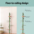 290cm Floor to Ceiling Cat Tree Tower Scratching Post Multi Level