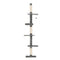 290cm Floor to Ceiling Cat Tree Tower with Bed & Scratching Posts