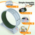 i.Pet Cat Exercise Wheel Treadmill Indoor 78cm Blue & Green