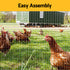 i.Pet Poultry Chicken Fence Pet Netting Wire Mesh Roll Duck Goose Coop 15Mx120CM