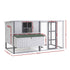 i.Pet Chicken Coop 219cm Rabbit Hutch Poultry Cage Outdoor Enclosure Wood