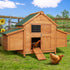 Chicken Coop Rabbit Hutch 150cm x 68cm x 96cm Large Chicken Coop House Run Cage Wooden