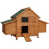 Chicken Coop Rabbit Hutch 150cm x 68cm x 96cm Large Chicken Coop House Run Cage Wooden