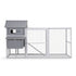 i.Pet Chicken Coop Rabbit Hutch Extra Large Wooden Run Bunny Cage Poultry House Outdoor