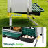 Chicken Nesting Box Roll Away Metal Nesting Box Wall Mounted 6 Holes Green