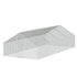 8x3x2m Chicken Coop Walk In Poultry Cage Galvanised Steel Run