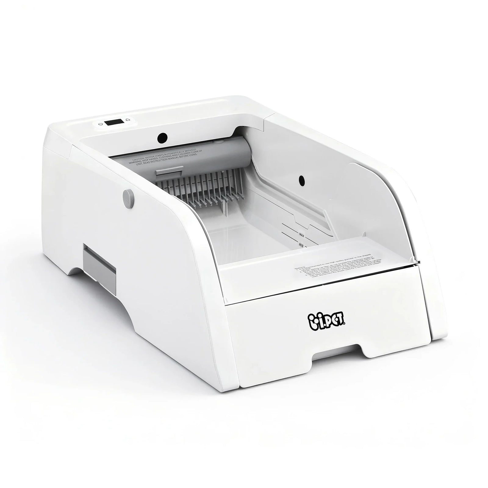 Automatic Cat Litter Box Self Cleaning Smart Pet Toilet App Control 5L White